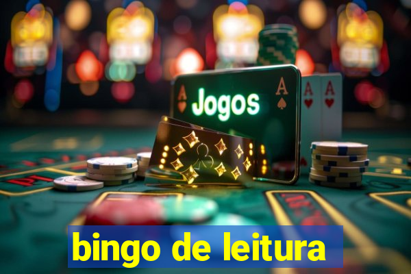 bingo de leitura